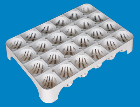 空中ポットレストレー