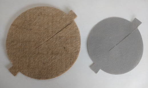 ポット用防草マット