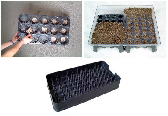 中敷麻布・培土入器・苗押上器